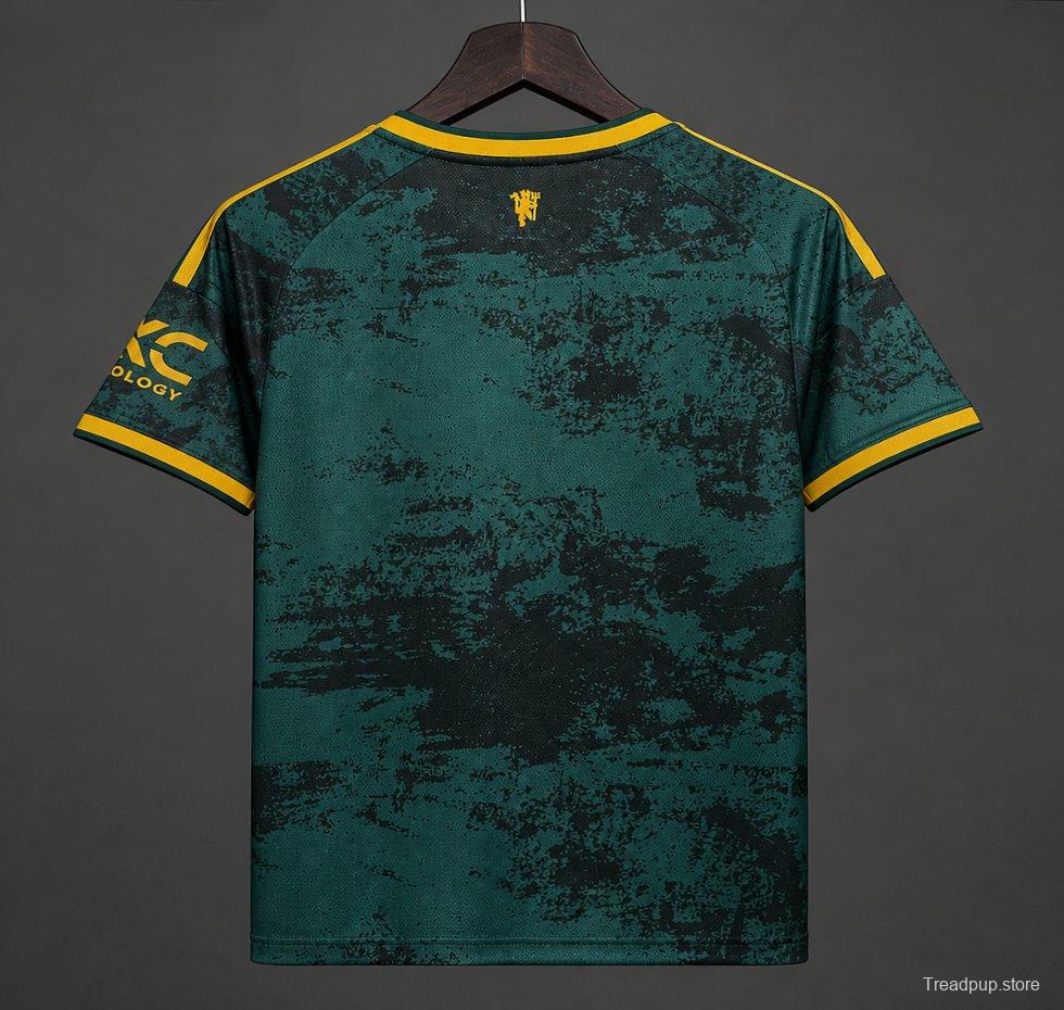 26/27 Manchester United Special Edition Green Gold Jersey