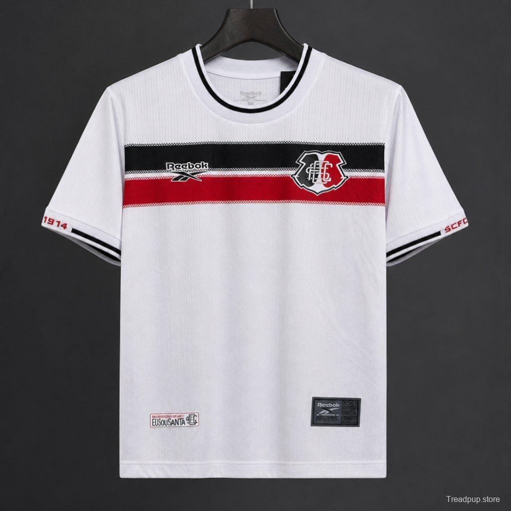 26/27 Santa Cruz FC Away White/Tricolor Jersey