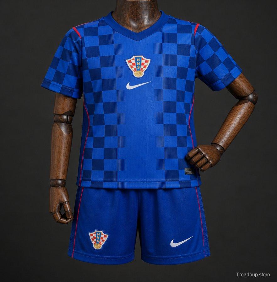 2026 Kids Croatia Away Jersey